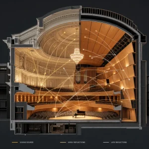 Read more about the article Akustische Besonderheiten historischer Konzertsäle und moderner Auditorien