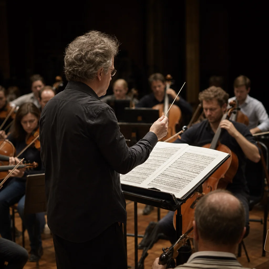 Read more about the article Partiturstudium und Probenmethodik für Dirigenten im Sinfonieorchester